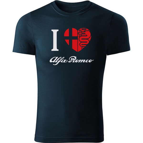 T-ričko I Love Alfa Romeo pánske tričko 10577945
