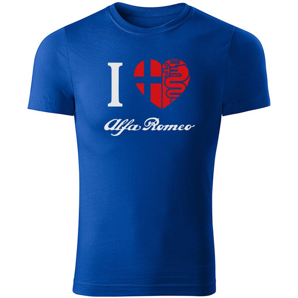 T-ričko I Love Alfa Romeo pánske tričko 10577947