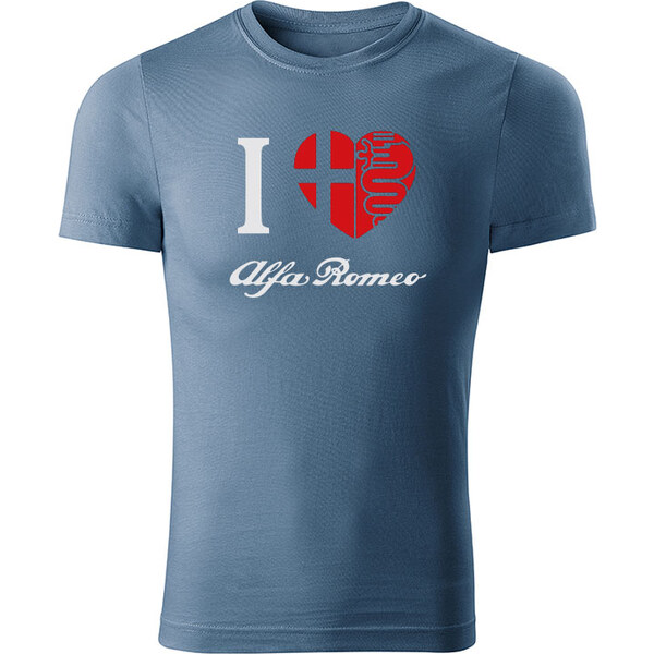 T-ričko I Love Alfa Romeo pánske tričko 10577948
