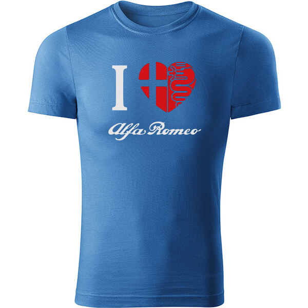 T-ričko I Love Alfa Romeo pánske tričko 10577949