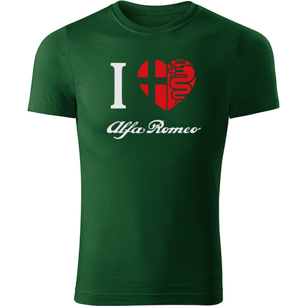 T-ričko I Love Alfa Romeo pánske tričko 10577952