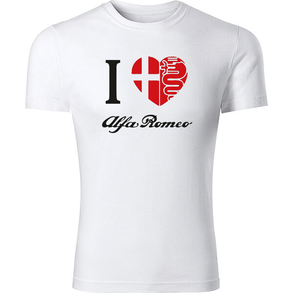 T-ričko I Love Alfa Romeo pánske tričko 10577956