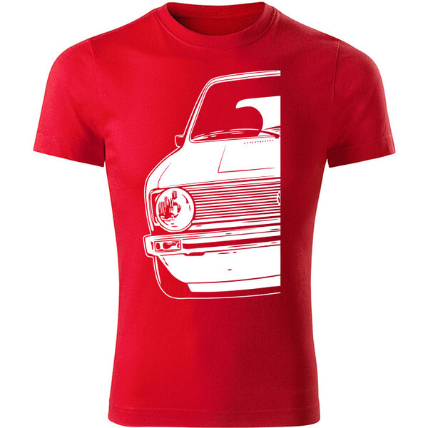 T-ričko Volkswagen Golf Mk1 GTi Half pánske tričko 11033091