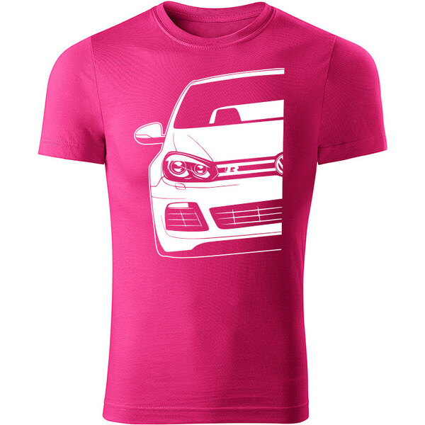 T-ričko Volkswagen Golf Mk6 R Half pánske tričko 11039820