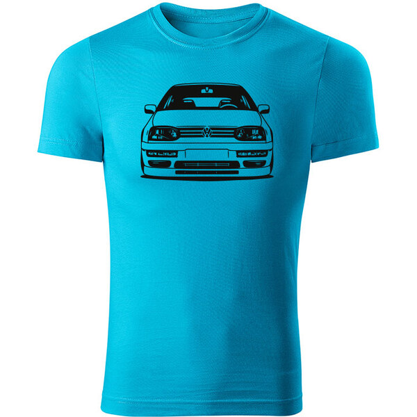 T-ričko Volkswagen Golf Mk3 Front pánske tričko 11077513