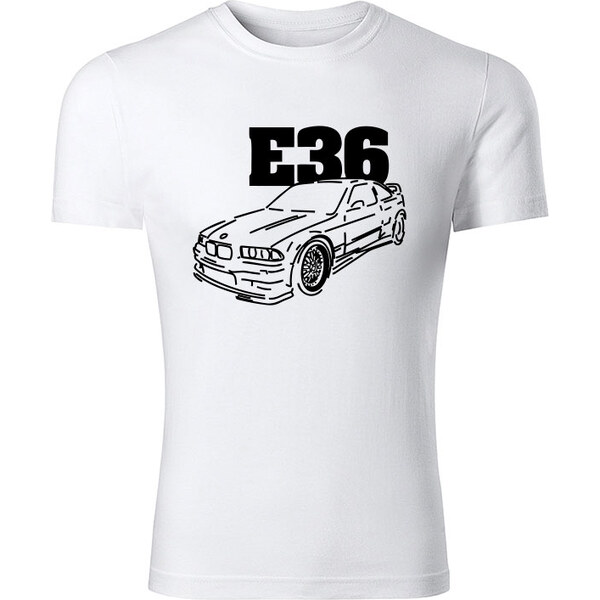 T-ričko BMW e36 line pánske tričko 15778716