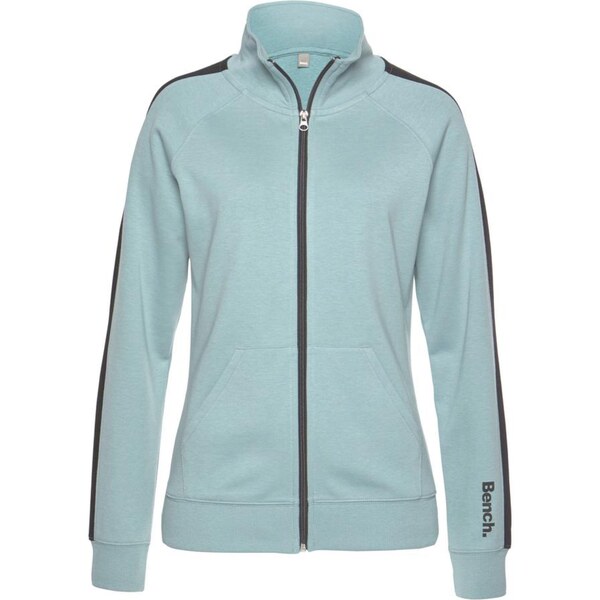 BENCH Tepláková bunda opálová / čierna 62163467