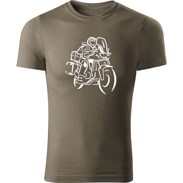 T-ričko Honda CRF1000L Africa Twin pánske tričko 12729493