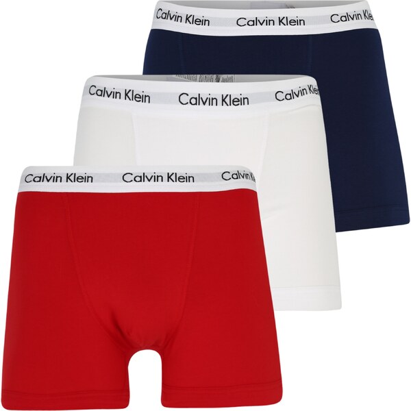 Calvin Klein Underwear Boxerky námornícka modrá / červená / biela 14690392