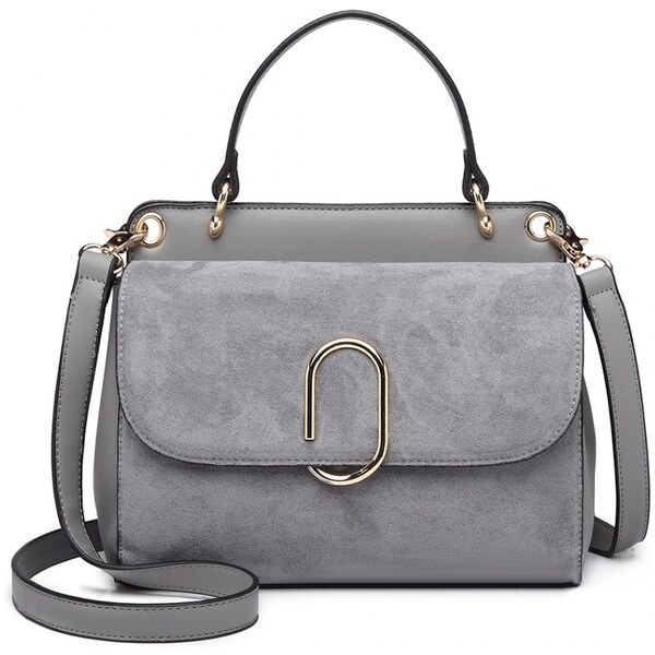 Miss Lulu Kabelka - Ivona, dámska grab s doplnkami, sivá 28272648