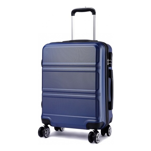 KONO Cestovný kufor - Ariel, na kolieskach cestovný, tmavomodrý 62906886