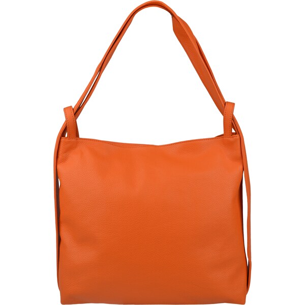 Oranžová kožená talianska kabelka Sofia Arancione NovaKabelka.sk 12832818