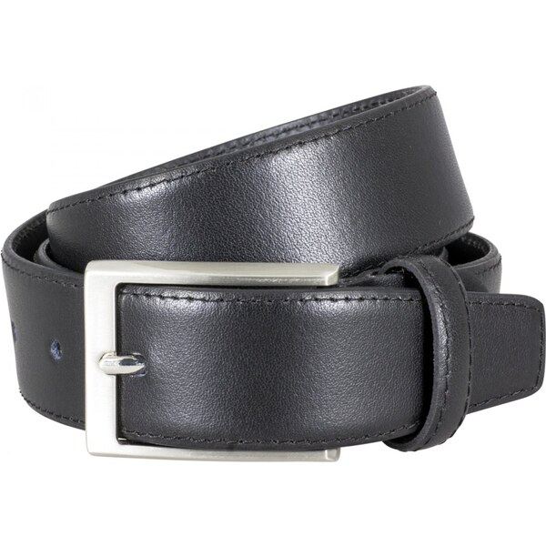 Lindenmann Pánsky kožený opasok Lindenmann 2320 čierny 37575270