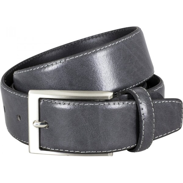 Lindenmann Pánsky kožený opasok Lindenmann 2320 sivý 39195356