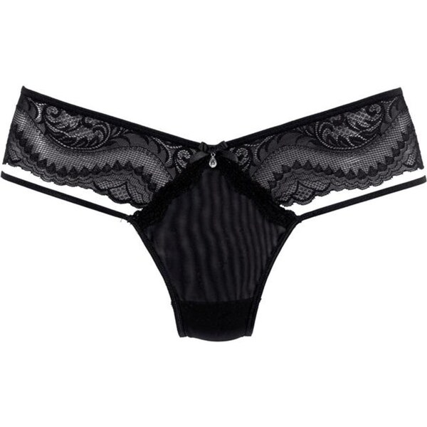 PETITE FLEUR GOLD Tangá čierna 58258991