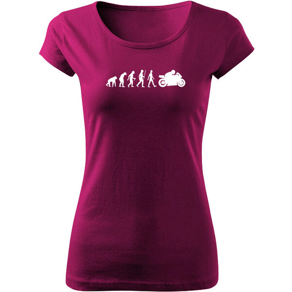 T-ričko Moto Evolution dámske tričko 12910695