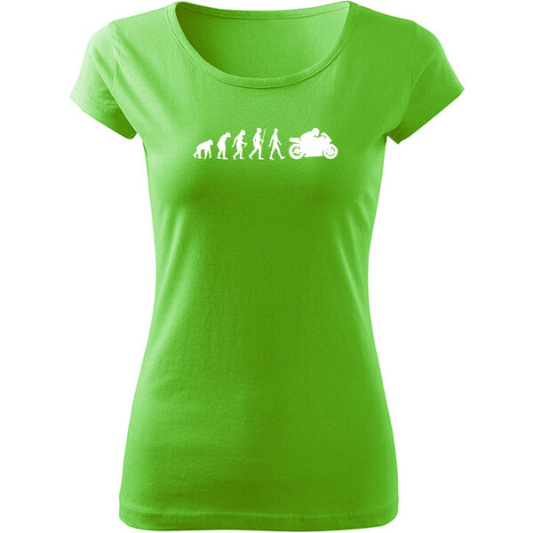 T-ričko Moto Evolution dámske tričko 12910692