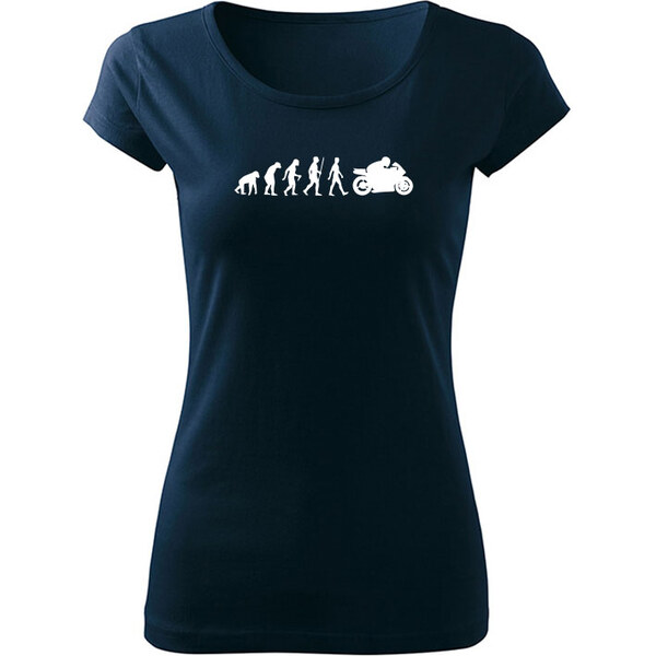 T-ričko Moto Evolution dámske tričko 12910688