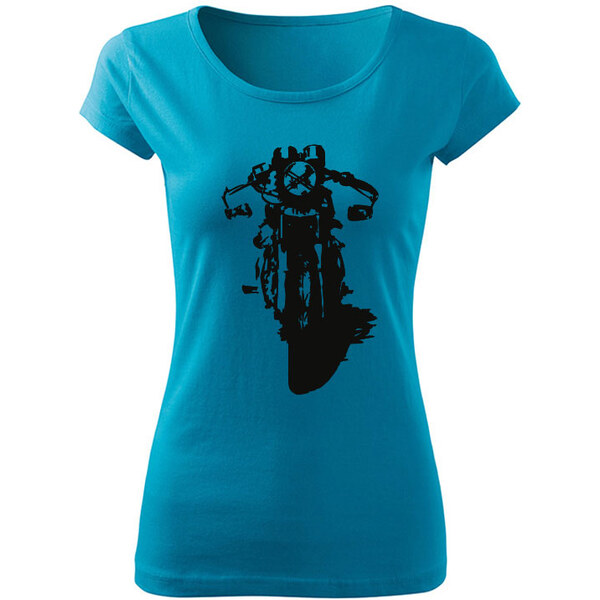 T-ričko Classic Cafe Racer dámske tričko 12913033