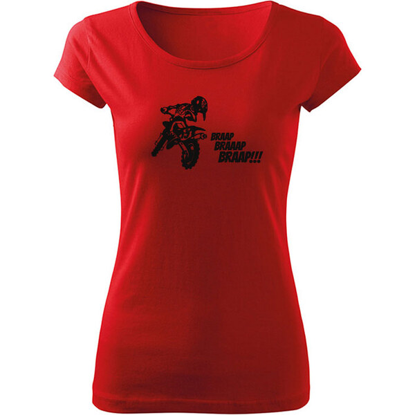 T-ričko Braap Bike dámske tričko 12913027