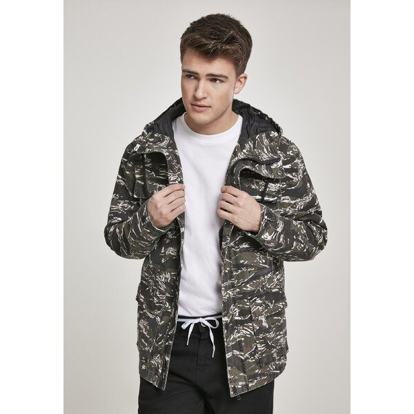 Urban Classics Tiger Camo Cotton Jacket Olive/blk/wht 58239909