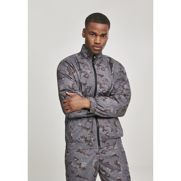 Urban Classics Mens Camo Track camouflage/gray jacket 50498972