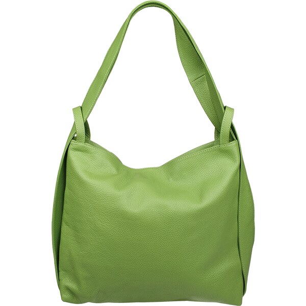 Zelená kožená talianska kabelka Sofia Verde Chiaro NovaKabelka.sk 12963863