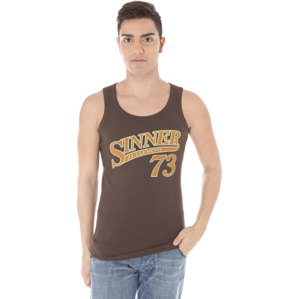 Hnedé pánske tielko ZUELEMENTS 64703165