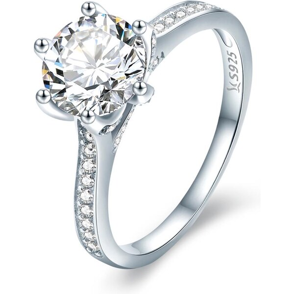 Olivie Zásnubný strieborný prsteň 2905 14271724