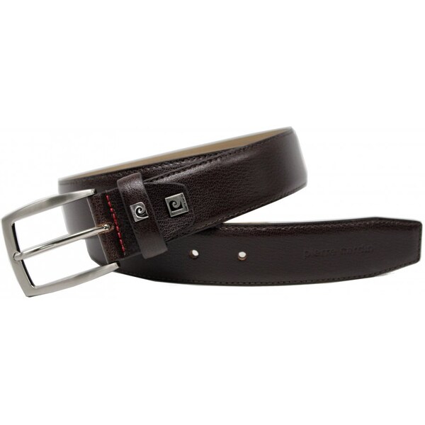 Pierre Cardin Pánsky kožený opasok Pierre Cardin 270232 hnedý 37588830