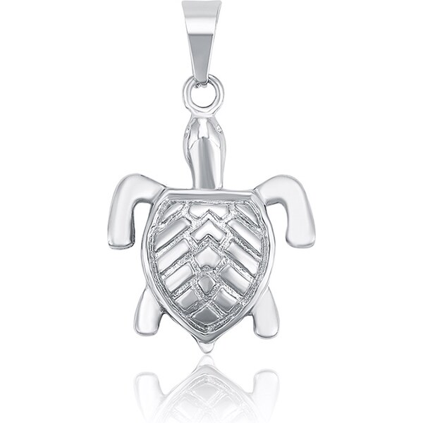 BM Jewellery Prívesok korytnačka chirurgická oceľ S869018 13399282