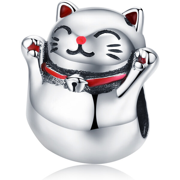 Emporial Royal Fashion prívesok Mačka Maneki Neko pre šťastie 42030699