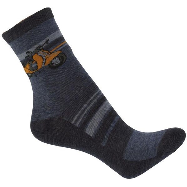 AURA.VIA Tmavo-modré ponožky MOTO 46591829