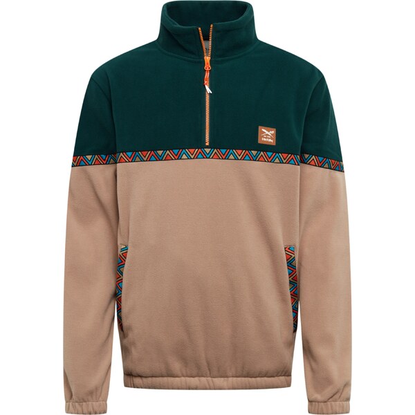 Iriedaily Sveter Monte Noe béžová / modrá / zelená / červená 66119521