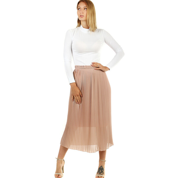 Glara Plisovaná sukňa s drobnejšími skladmi 32817091