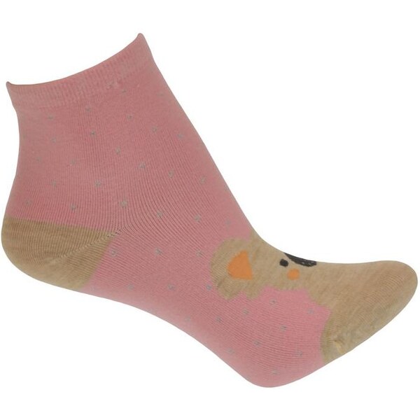 AURA.VIA Ružové ponožky FRONTY 13330683