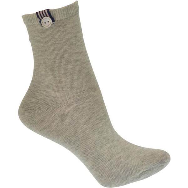 AURA.VIA Sivé ponožky HIFY 13330668