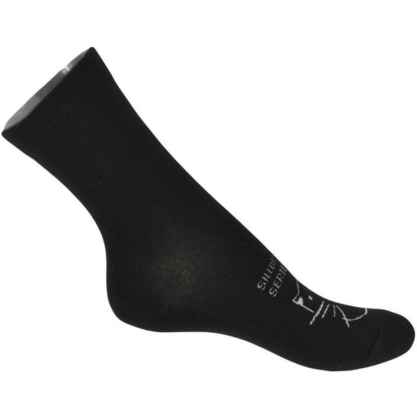 AURA.VIA Čierne ponožky CAT 13336663