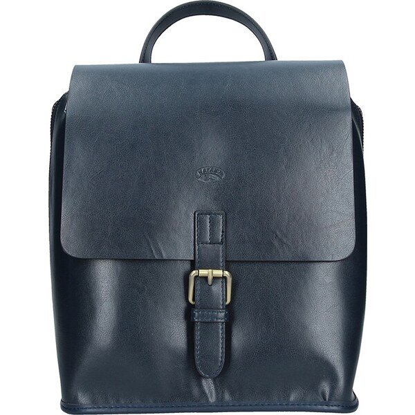 Elegantní dámský kožený batoh Katana Petra - tmavo modrá 24847432