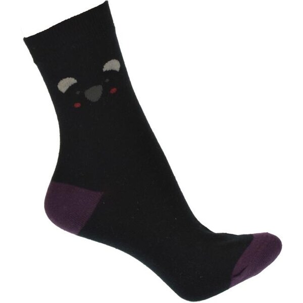 AURA.VIA Letné čierne ponožky ANIMA 8566872