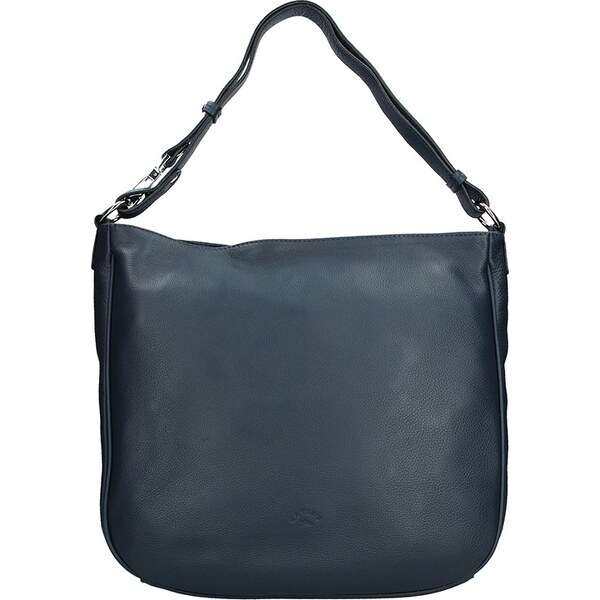 Elegantná dámska kožená kabelka Katana Jindra - tmavo modrá 35501822