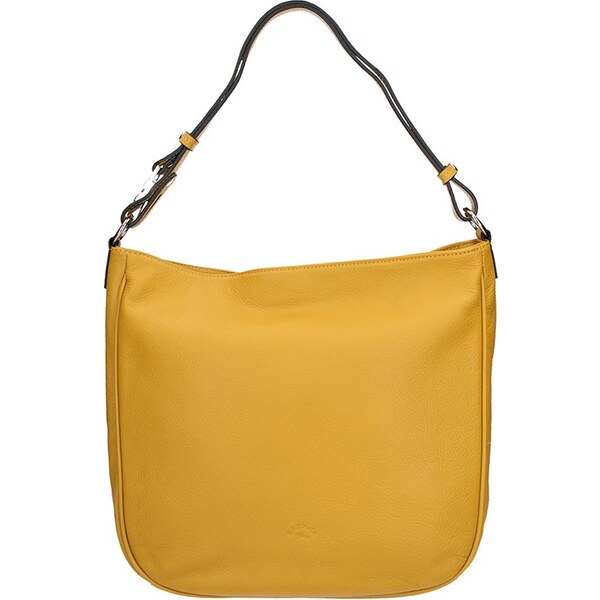 Elegantná dámska kožená kabelka Katana Jindra - žltá 24847429