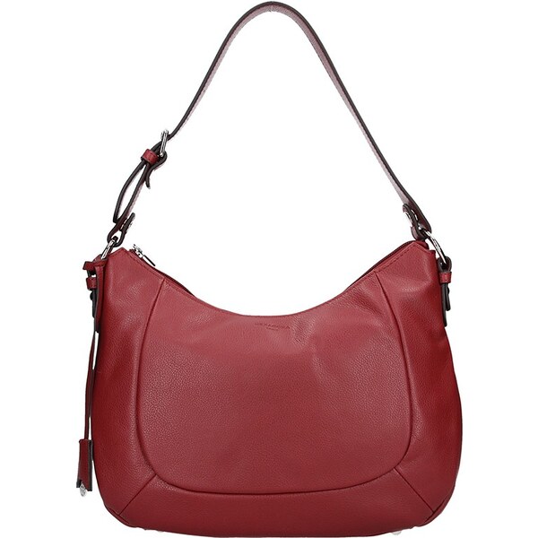 Dámska kožená kabelka Hexagona Polly - vínová 48227851