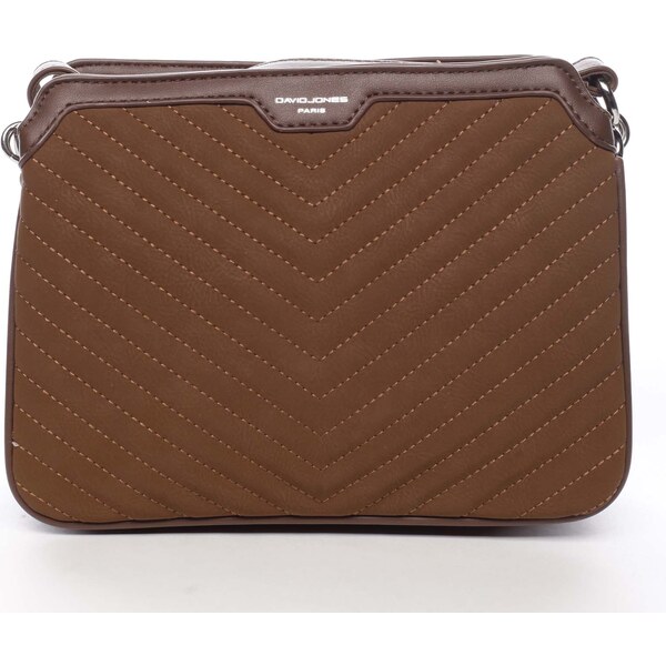 Dámska crossbody kabelka hnedá - David Jones Majvis hnedá 49297051