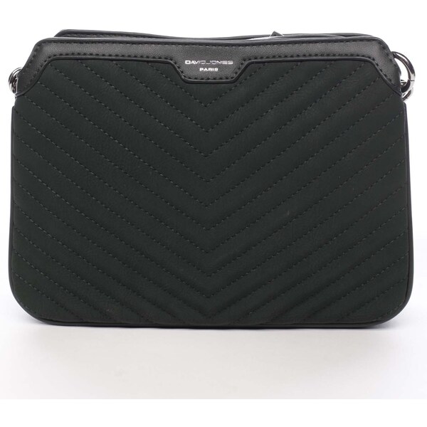 Dámska crossbody kabelka tmavo zelená - David Jones Majvis zelená 49297050