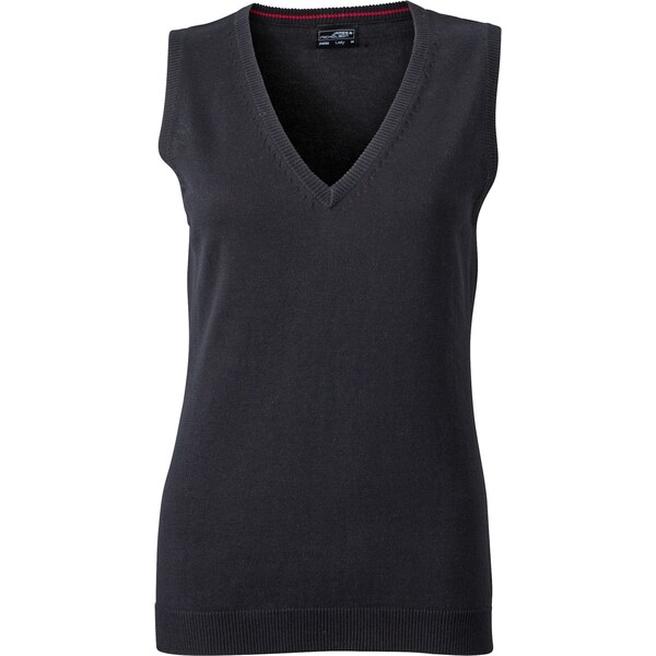 Daiber James & Nicholson Dámska pletená vesta z bavlny 13336200