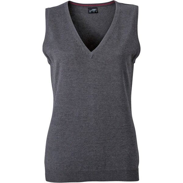 Daiber James & Nicholson Dámska pletená vesta z bavlny 13336202