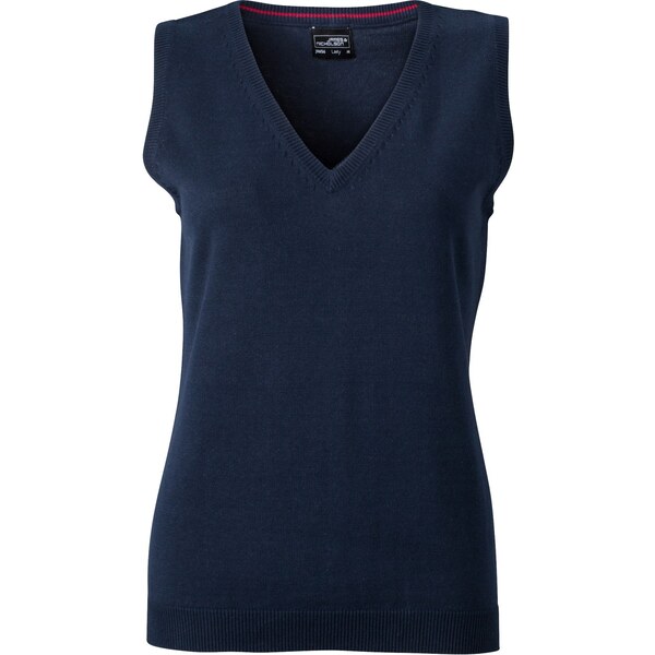 Daiber James & Nicholson Dámska pletená vesta z bavlny 62674973