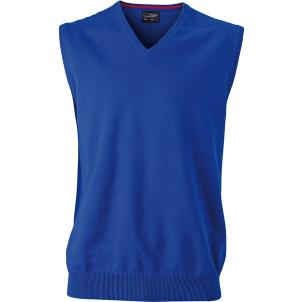 Daiber James & Nicholson Pánska pletená vesta z bavlny 62674978