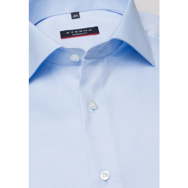 ETERNA Modern Fit svetlo modrá nie presvitajúca košeľa dlhý rukáv 13336467